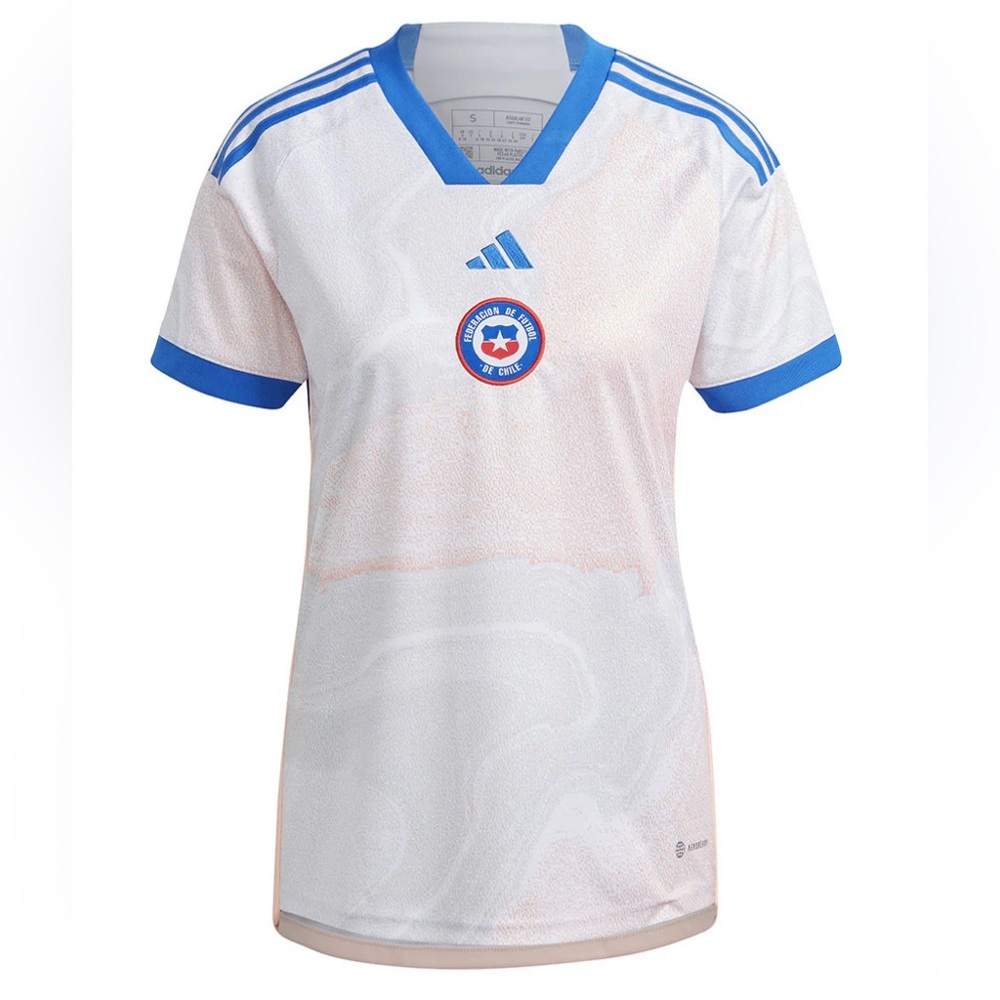 Adidas Authentic Chile National Team IA2521 Futbol Soccer Jersey Women’s Sz: XS - Picture 4 of 8